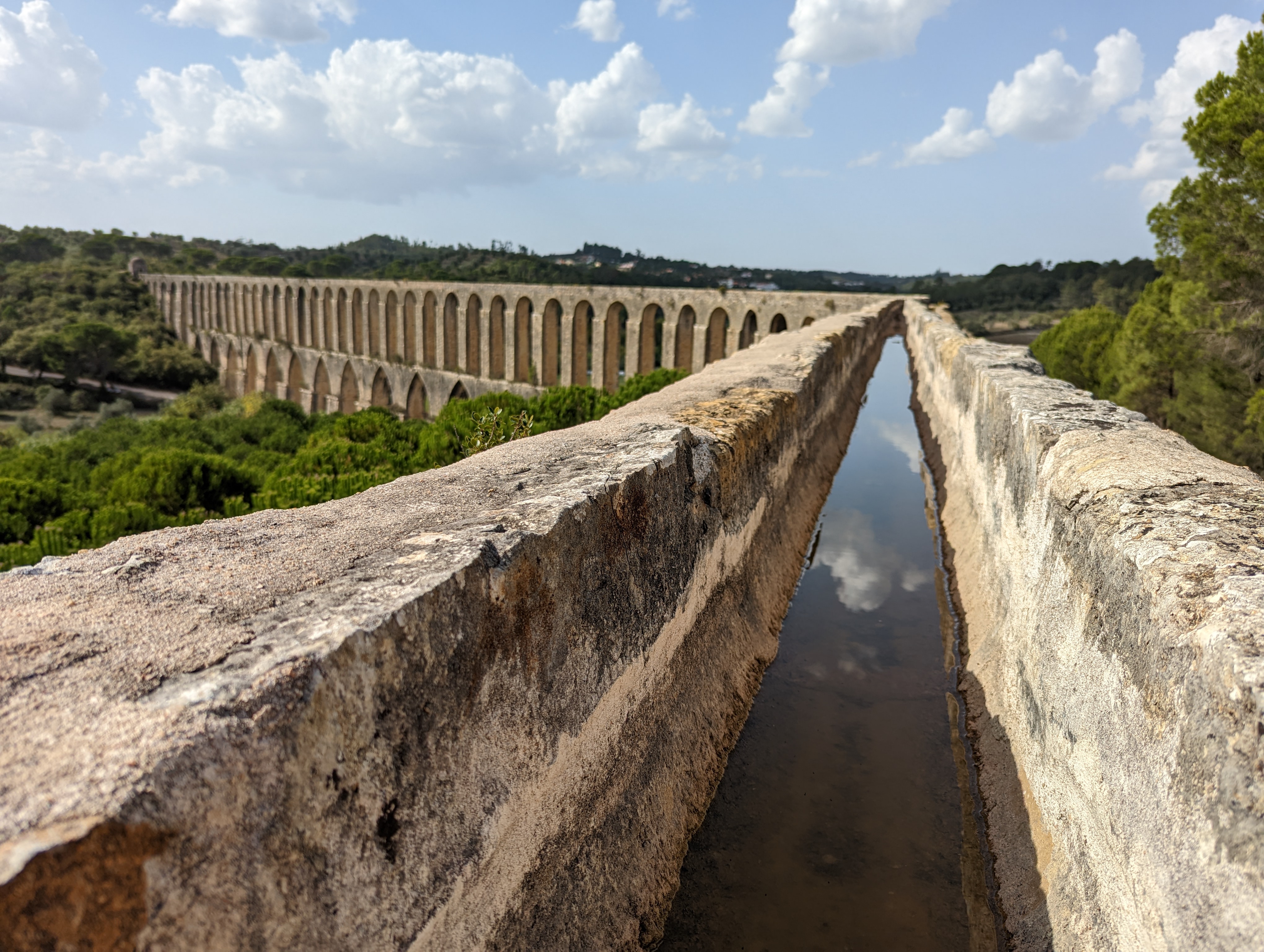 Aqueduto do Convento de Cristo - Troço Pegões Altos